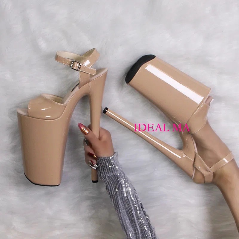 Women Fashion Model - 新しいポールダンスシューズ ハイヒールサンダル 26cm ステージモデル キャットウォーク レディースシューズ