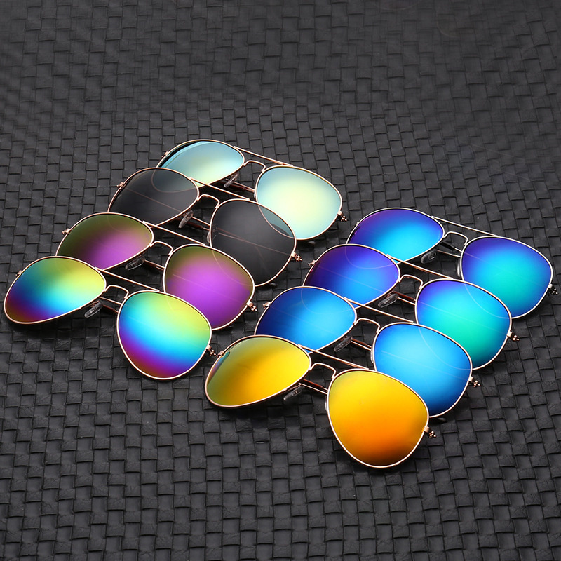 Women'S Fashion Eyewear - 新しいダブルブリッジパイロットサングラス女性合金フレームポリットミラーサングラス女性男性 UV400 眼鏡男性用