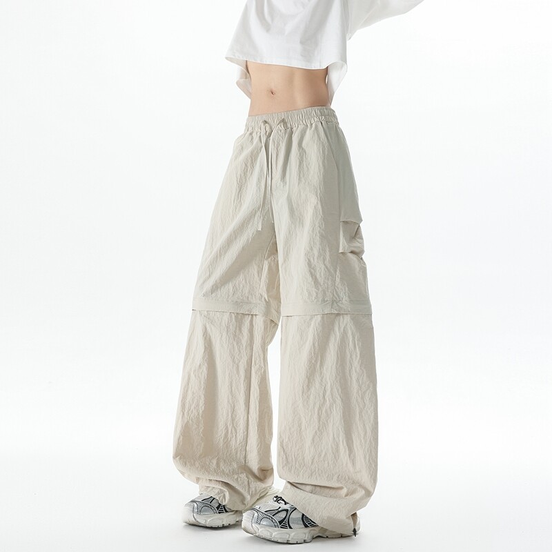 Women'S Fashion Utility Pants - コンバーチブル 2-in-1 カーゴパンツ レディース & メンズ