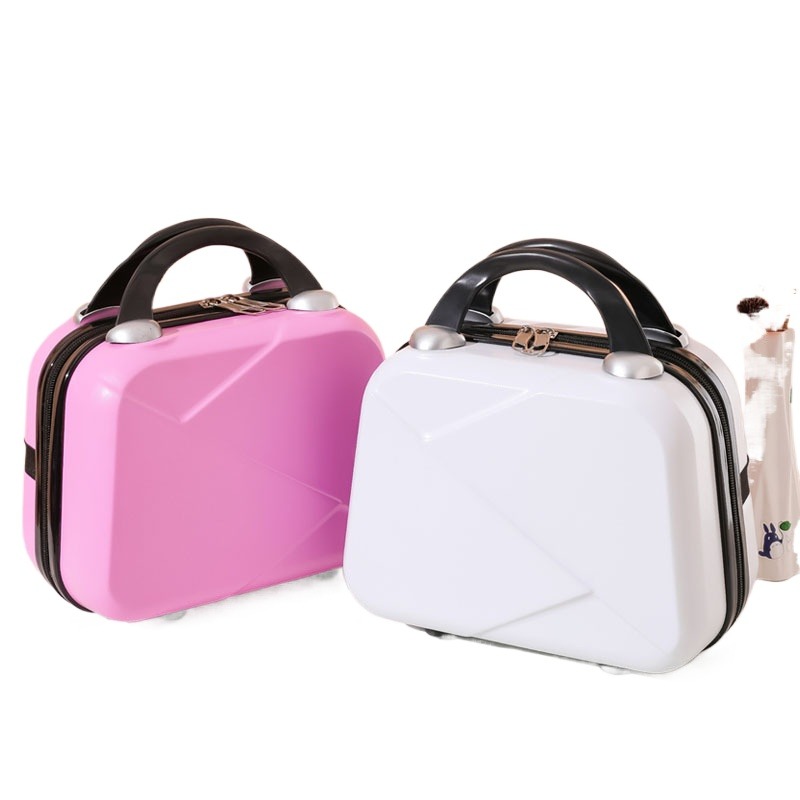 Women'S Fashion Gifts - ポータブルミニハードハンドヘルドスーツケースカラフルな旅行用メイクアップケース化粧品ジュエリー収納ボックスギフト包装小型荷物