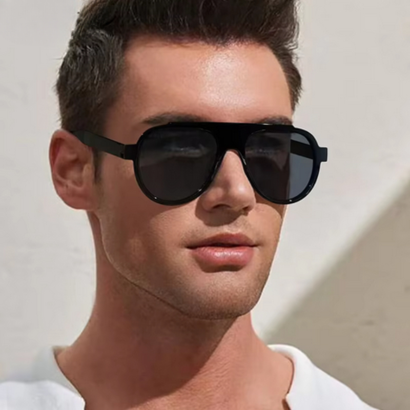 Women'S Fashion Eyewear - 新しいファッション男性女性サングラスラージフレームレトロメガネ紫外線保護屋外旅行眼鏡登山メガネ
