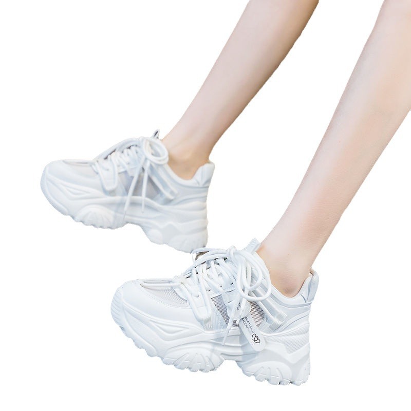 Women'S Fashion Tennis Shoes - レディースシューズ カジュアルシューズ 春スニーカー プラットフォームシューズ レディースシューズ テニスシューズ