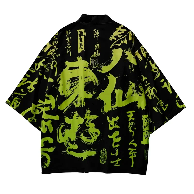 Women'S Fashion Kimono - 3D 日本の伝統的なサムライ着物夏男性 & 女性日本harakuju カーディガン浴衣ファッションユニセックスアニメストリート
