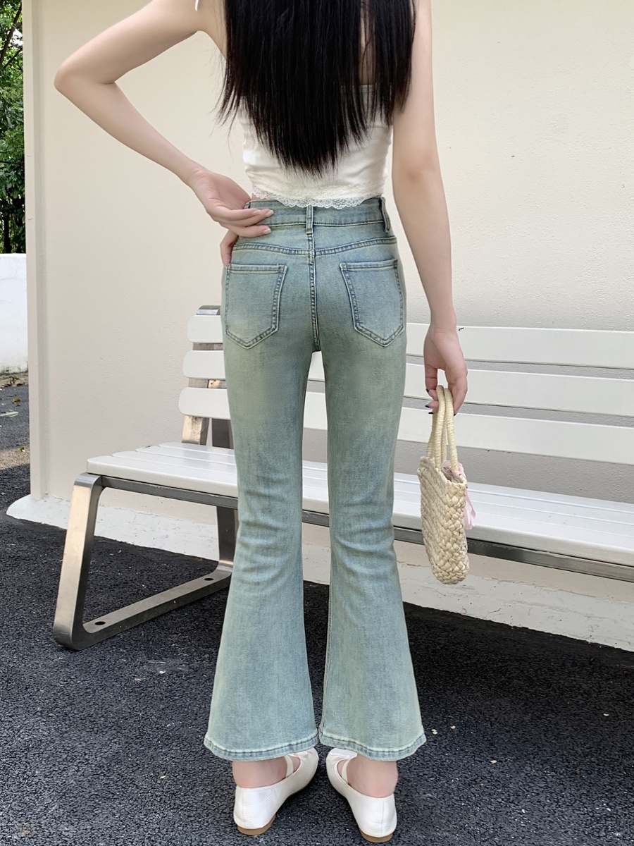 Women'S Fashion Utility Pants - 90S ヴィンテージ服カーゴジーンズデニム女性複数のポケットユーティリティ作業服軍事迷彩ズボンファッションレディース女性