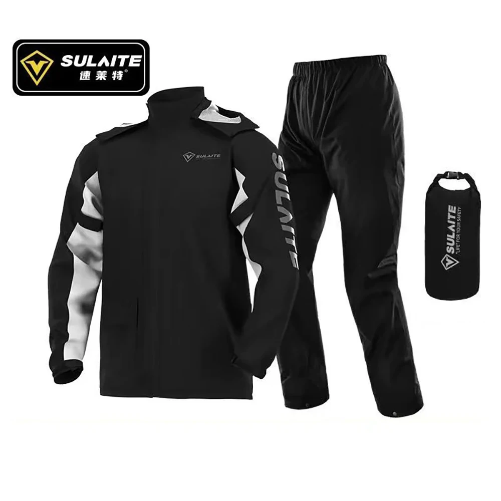 Women'S Fashion Rain Jacket - 男性と女性のためのオートバイのレインコート,ライダースーツ,屋外レインコート,ジャケット,パンツ,バイカー,サイクリング,釣り,登山セット