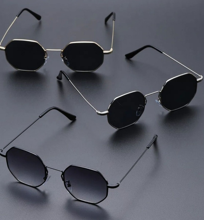 Women'S Fashion Eyewear - セクシーな小さめスクエアサングラス レディース ラグジュアリー ヴィンテージ カラフルメタルフレーム メンズサングラス