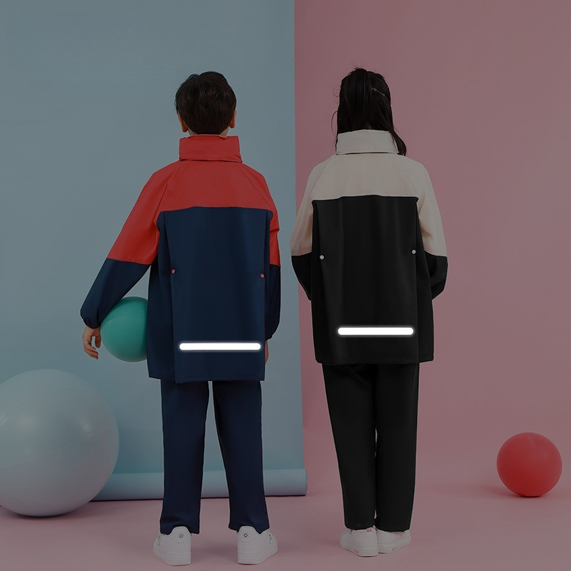 子供のレインコートレインパンツスーツファッション学生全身防水 - Women'S Fashion Rain Jacket のレビューと価格