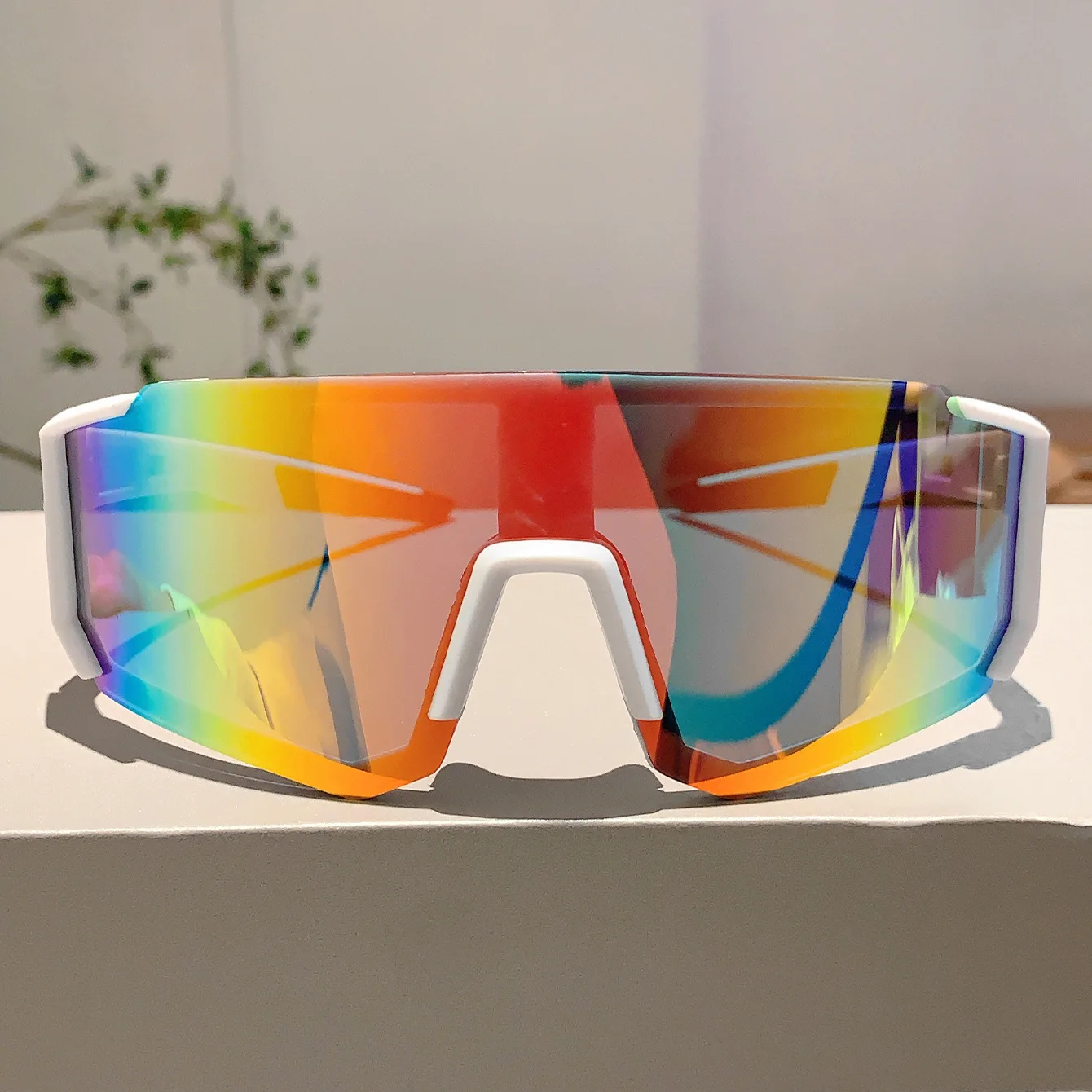アウトドアスポーツサングラス男性用軽量特大男性用シェードサイ - Women'S Fashion Eyewear のレビューと価格