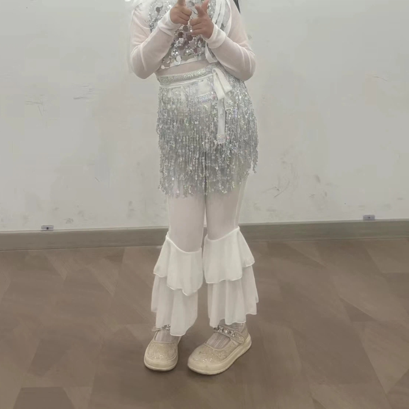 女の子用ジャズダンス衣装、子供の日ステージ衣装、ファッション - Women'S Day Fashion Show のレビューと価格