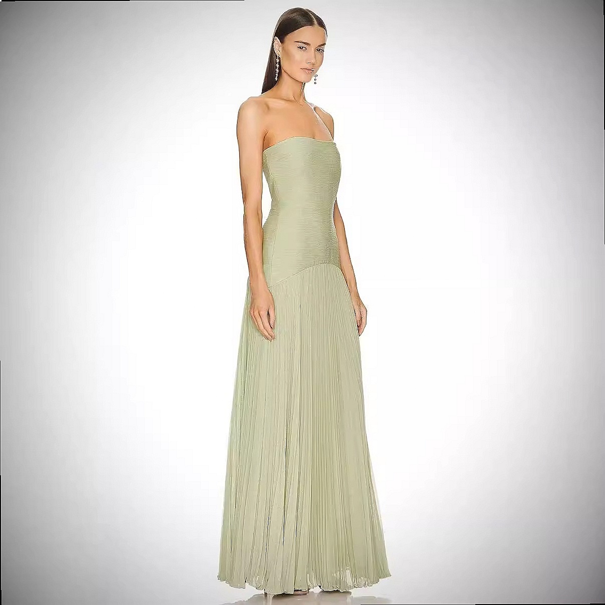 ファッション ルーシュド チューブトップドレス 夏 春 カジ - Ruched Dress Mini のレビューと価格