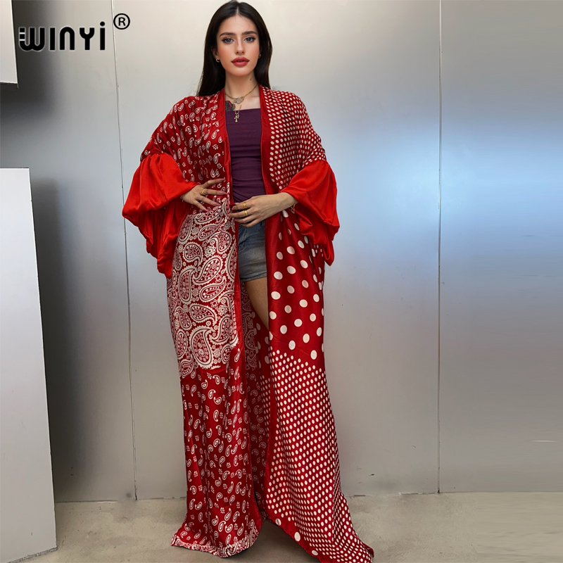 WINYI 夏着物パーティードレスビーチウェア水着カバーアッ - Women'S Fashion Kimono のレビューと価格