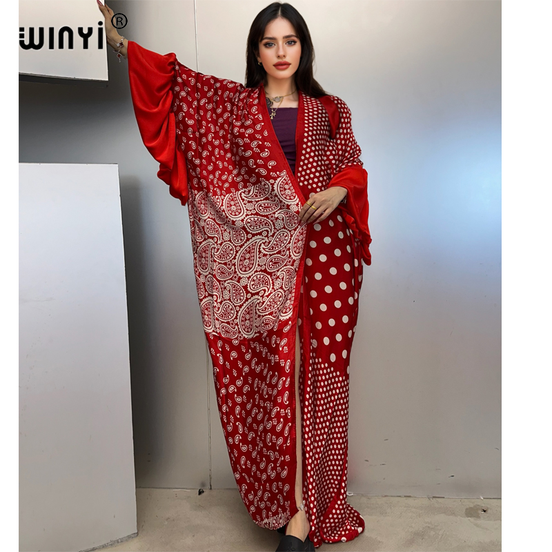 WINYI 夏着物パーティードレスビーチウェア水着カバーアッ - Women'S Fashion Kimono のレビューと価格
