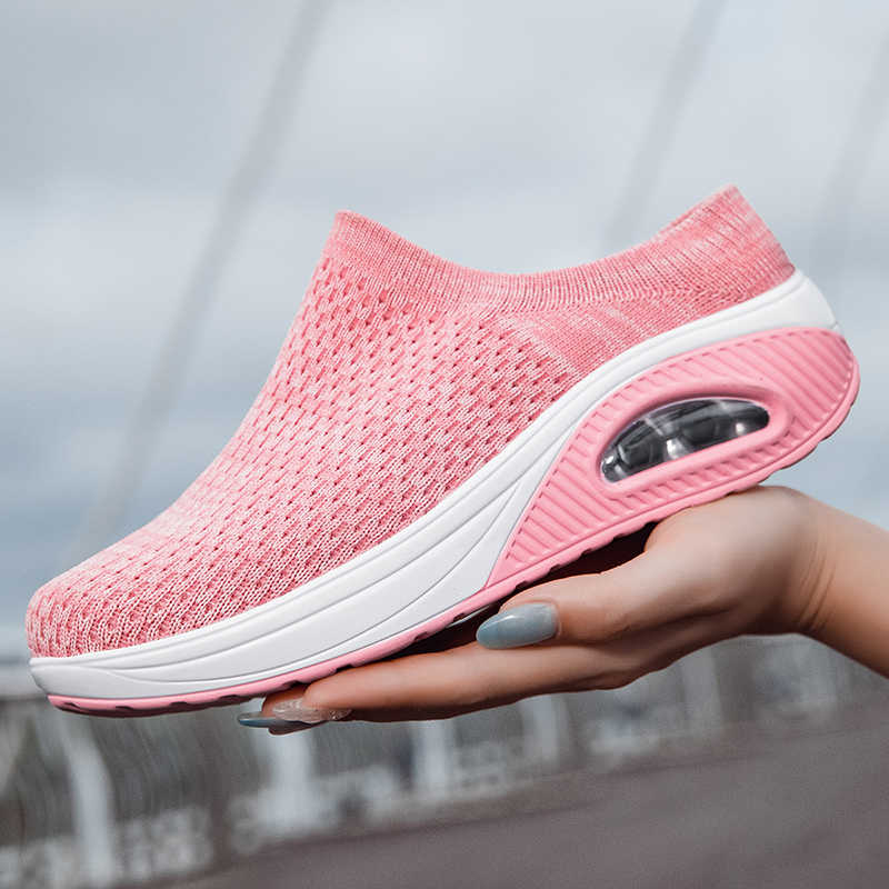 女性用の通気性のある軽量シューズ,柔らかいアウトドアスニーカ - Women'S Fashion Tennis Shoes のレビューと価格