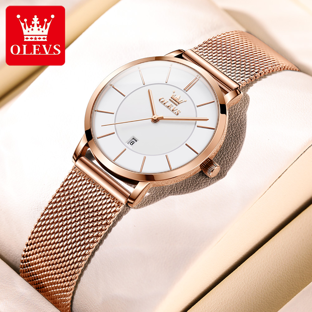 OLEVS レディース腕時計 5869 エレガントでおしゃれ - Women'S Fashion Gifts のレビューと価格