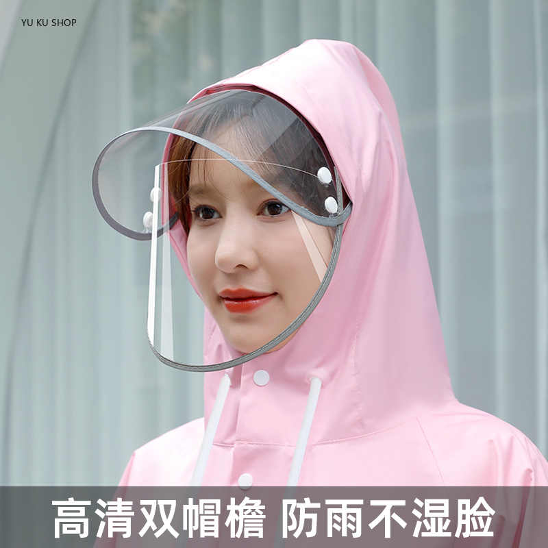 ファッション通気性ロングレインコートポンチョレディース防水長 - Women'S Fashion Rain Jacket のレビューと価格