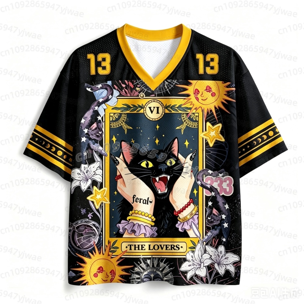 2026年 日本カップルタロット 黒猫No. 13 ジャージ - Women Fashion Images のレビューと価格
