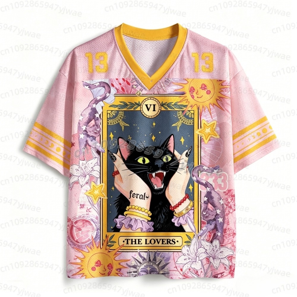 2026年 日本カップルタロット 黒猫No. 13 ジャージ - Women Fashion Images のレビューと価格