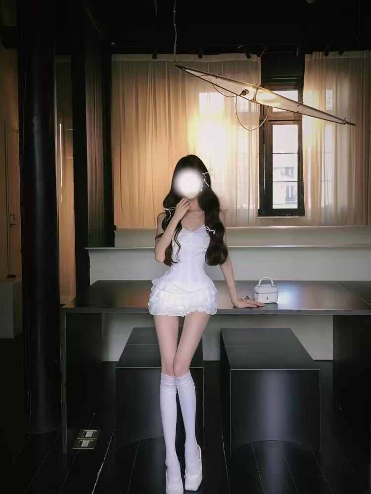 コケットスイートセクシーキャミソールドレス女性用レースラッフ - Ruched Dress Mini のレビューと価格