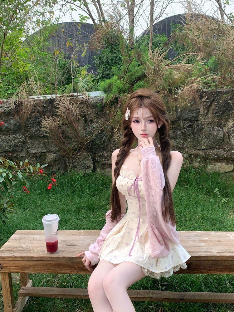 2026年夏韓国ファッションデザインサスペンダードレス女性用 - Ruched Dress Mini のレビューと価格