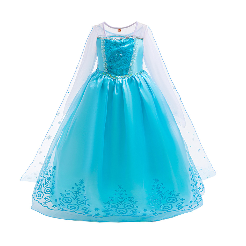 2026 エルサ ブルー 長袖 キュート カーニバル 誕生日 - Ruched Dress Mini のレビューと価格