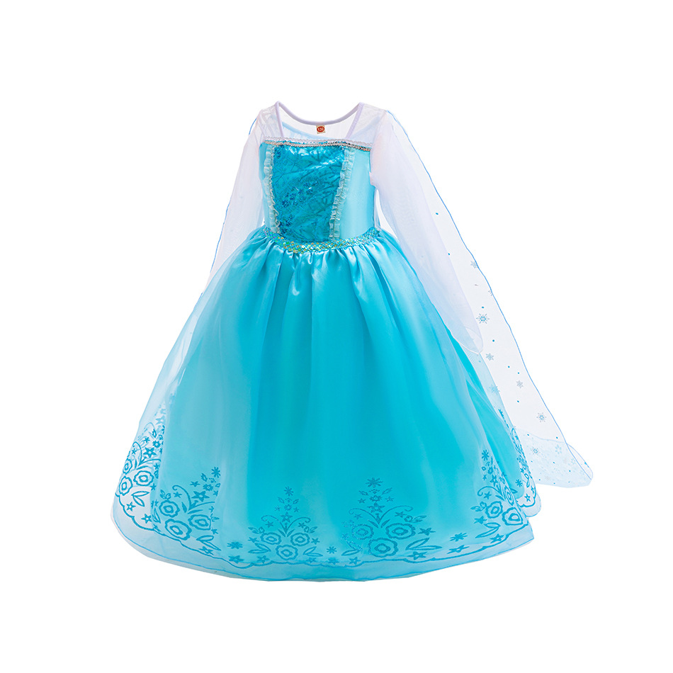 2026 エルサ ブルー 長袖 キュート カーニバル 誕生日 - Ruched Dress Mini のレビューと価格