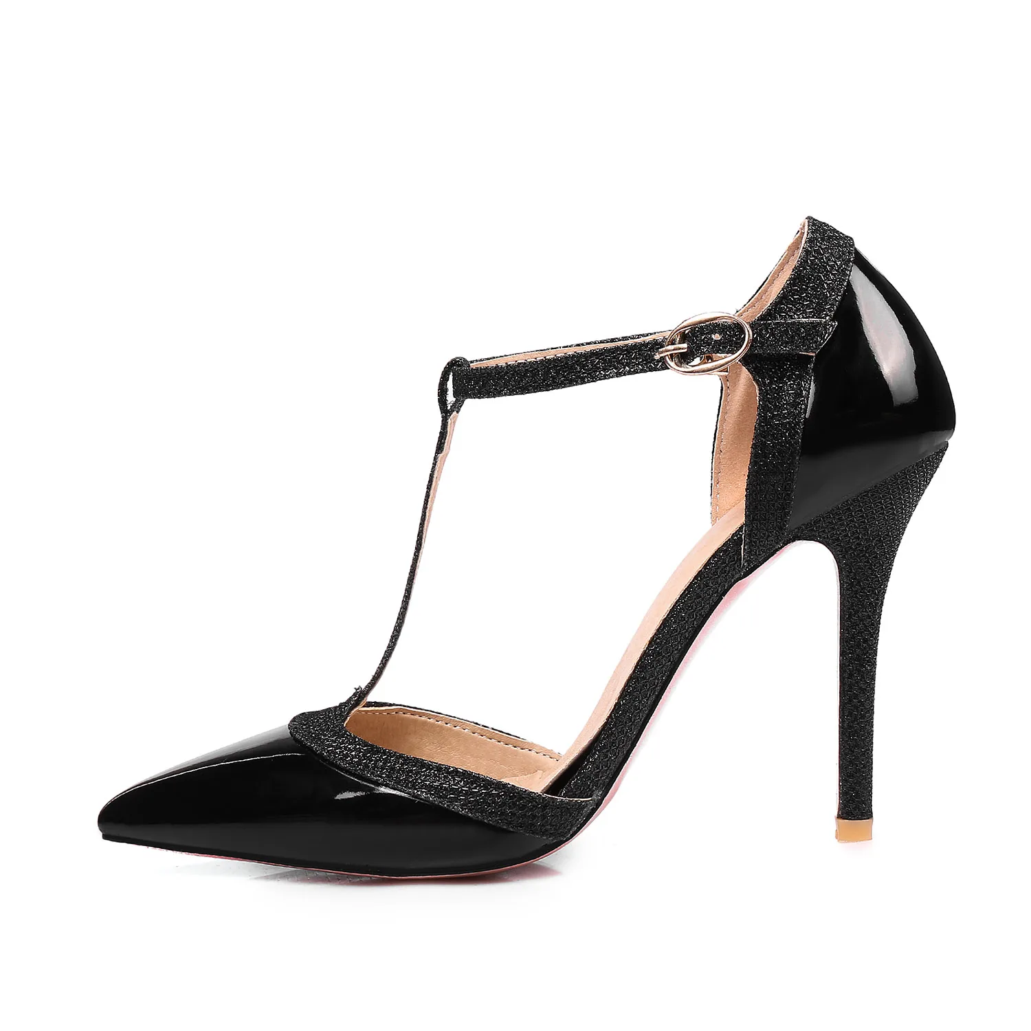 女性のための光沢のあるサンダル,スーパーハイヒール,パーティ - Women'S Fashion Brand Shoes のレビューと価格