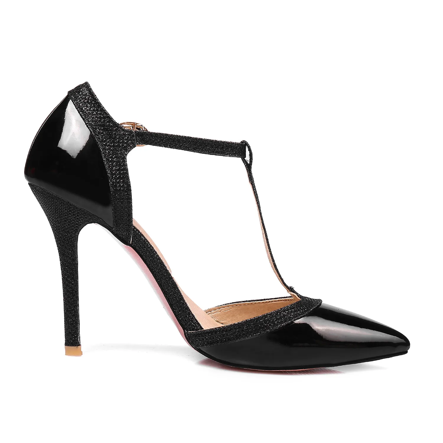 女性のための光沢のあるサンダル,スーパーハイヒール,パーティ - Women'S Fashion Brand Shoes のレビューと価格