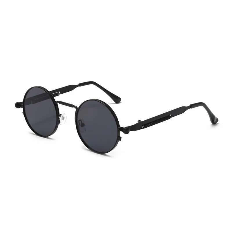 ヴィンテージメタルフレームラウンドサングラス女性男性パンク円 - Women'S Fashion Eyewear のレビューと価格