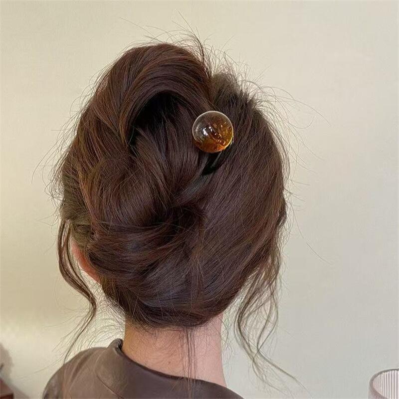 ファッションカラーパール U 字型ヘアスティックヘアピンヘア - Women Fashion Hub のレビューと価格