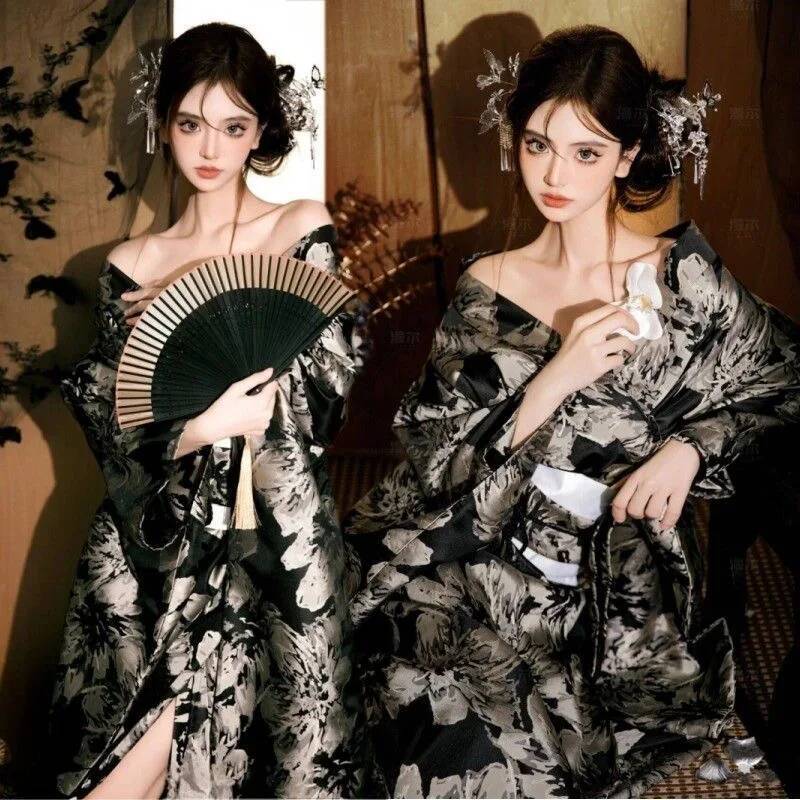 夏のファッション写真撮影服パーティードレス着物女性日本の伝統 - Women'S Fashion Kimono のレビューと価格