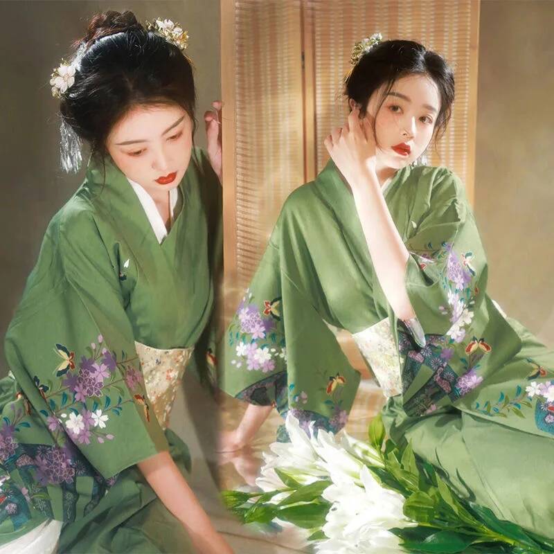 夏のファッション写真撮影服パーティードレス着物女性日本の伝統 - Women'S Fashion Kimono のレビューと価格