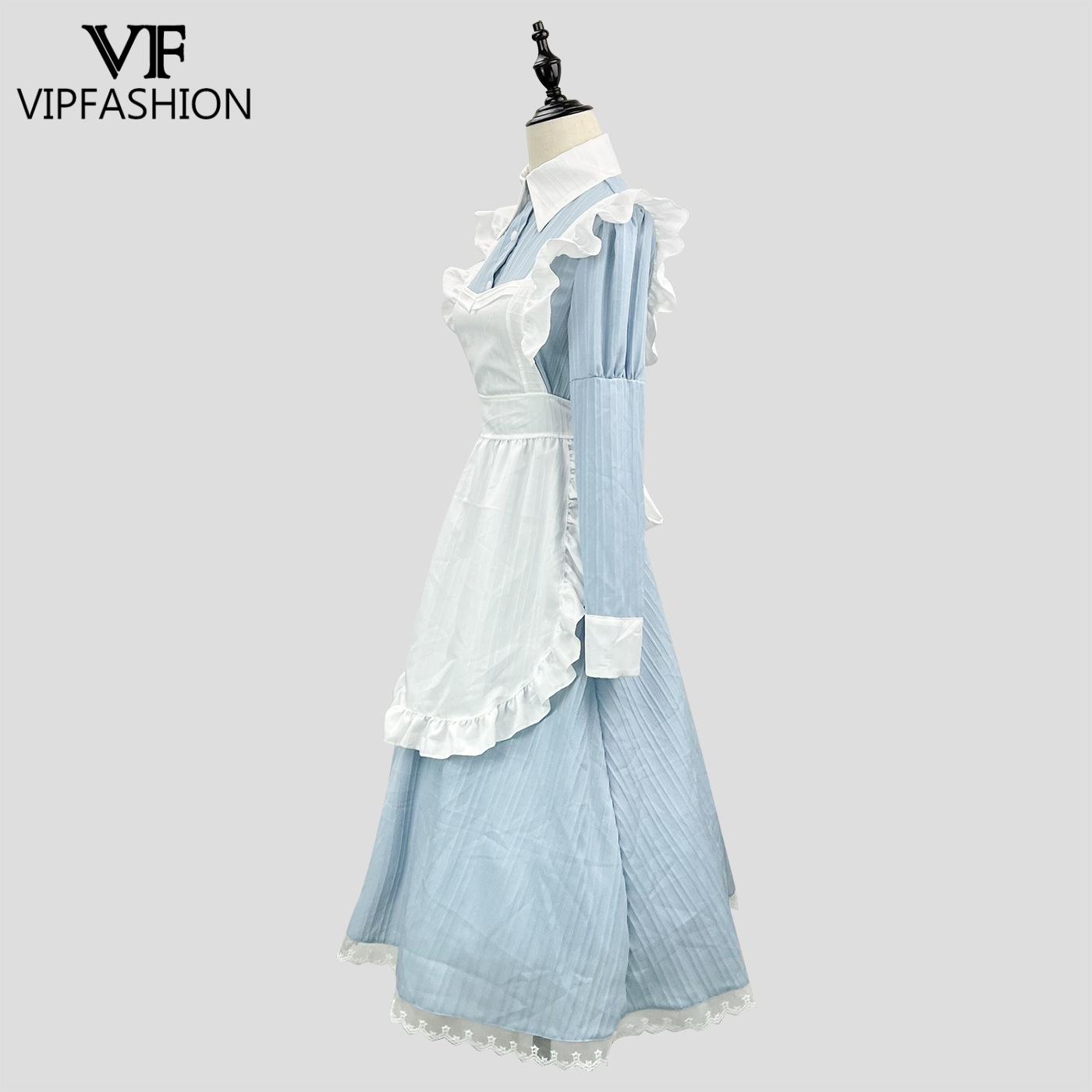 VIP ファッションビクトリア朝のメイドドレスロリータコスプ - Women Fashion Japan のレビューと価格