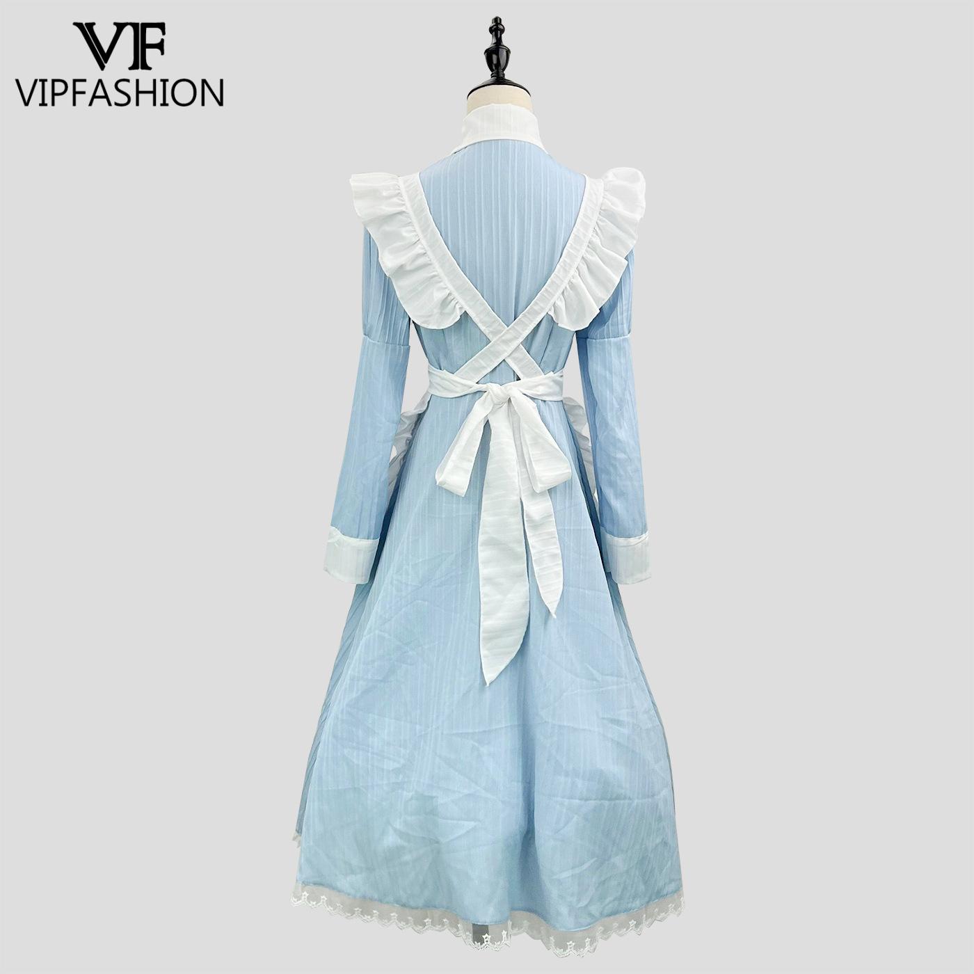 VIP ファッションビクトリア朝のメイドドレスロリータコスプ - Women Fashion Japan のレビューと価格