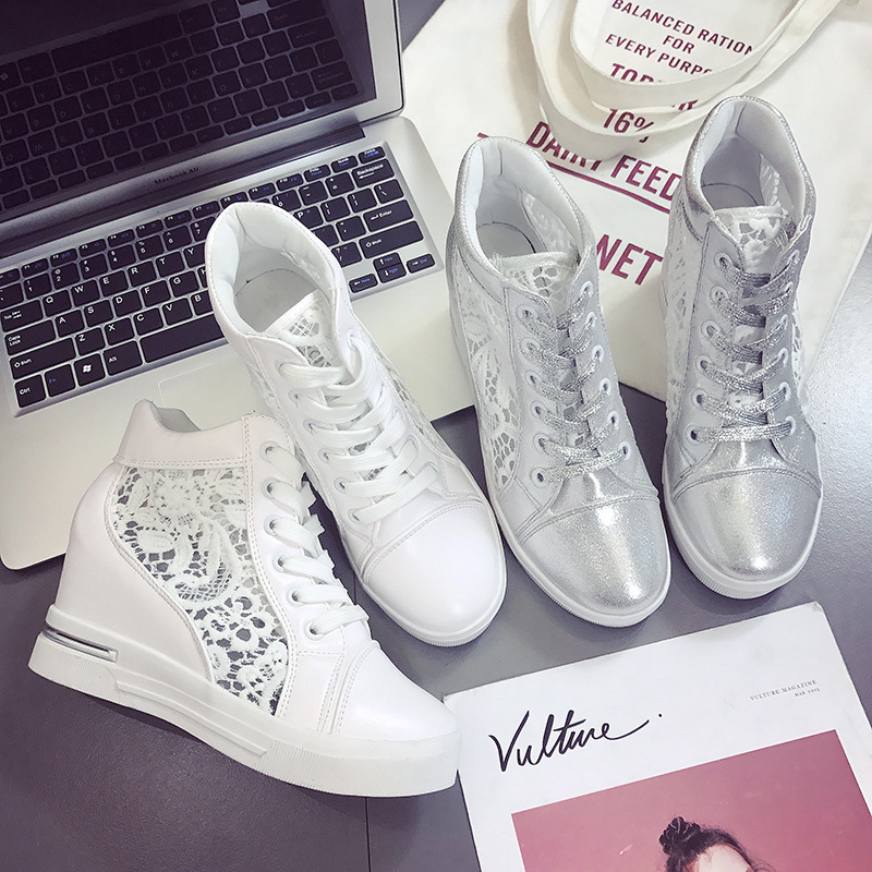 Comemore-女性用加硫レザースニーカー,白いスポーツシ - Women'S Fashion Tennis Shoes のレビューと価格