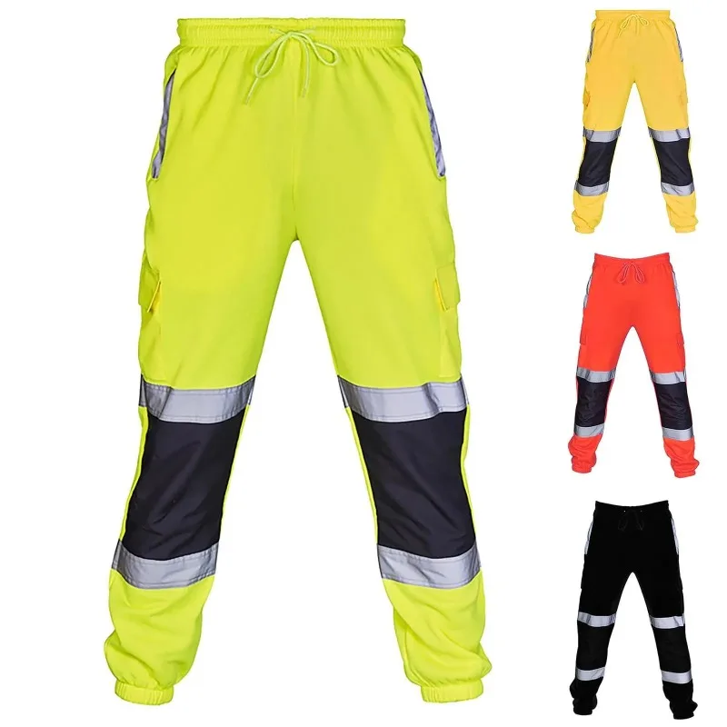メンズロードワークパンツ,反射ストリップ,視認性の高いダンガ - Women'S Fashion Utility Pants のレビューと価格