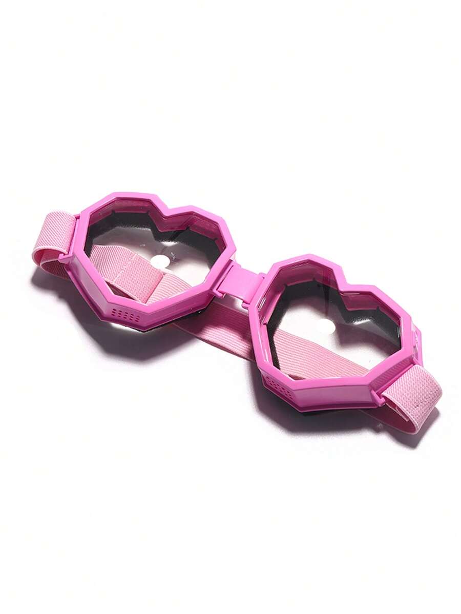 特大ハート型ファッションサングラス女性用 Y2K スタイルミ - Women'S Fashion Eyeglasses のレビューと価格