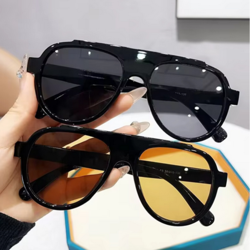 新しいファッション男性女性サングラスラージフレームレトロメガ - Women'S Fashion Eyewear のレビューと価格