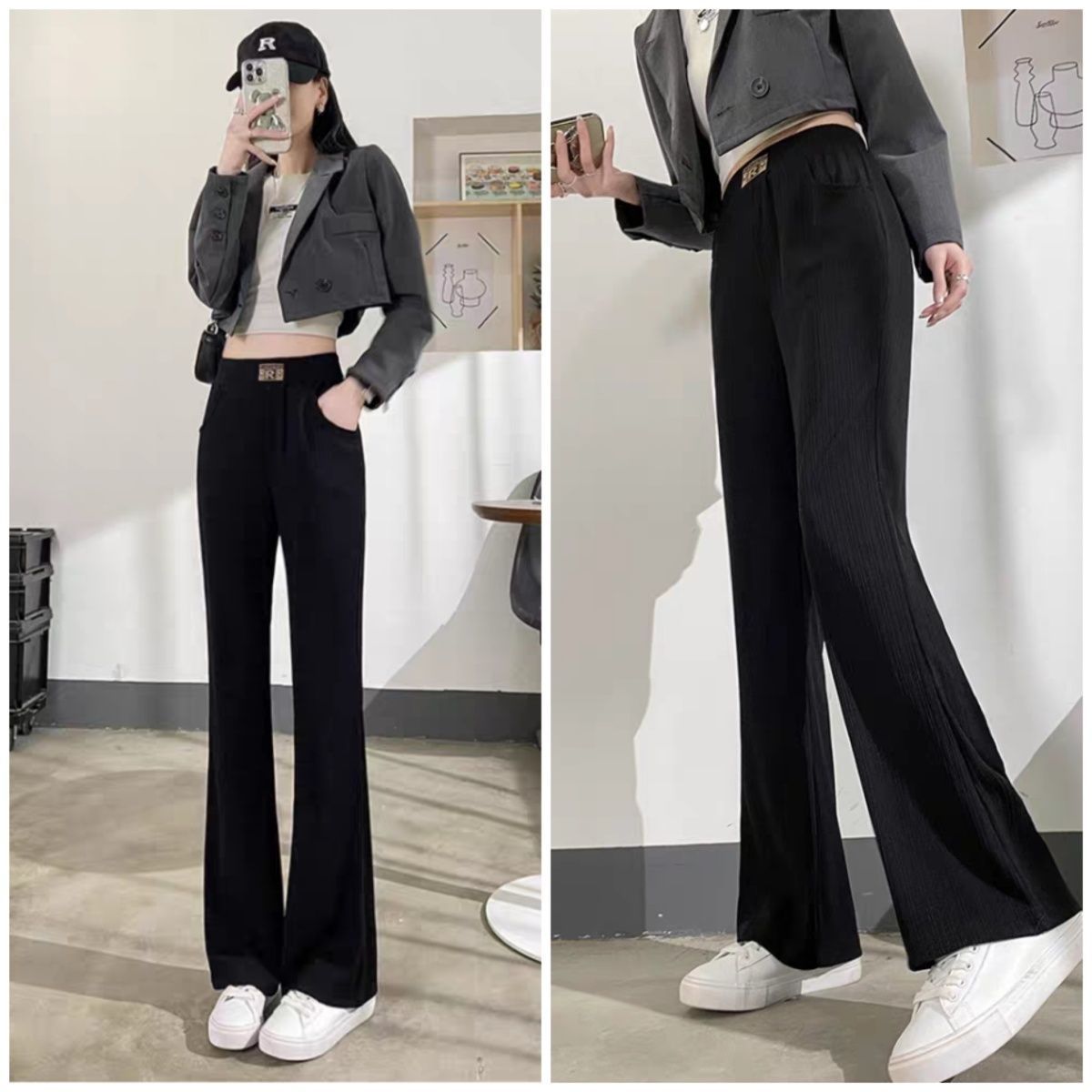 ズボン レディース カーゴ ジョガー マルチポケット 調節可 - Women'S Fashion Utility Pants のレビューと価格
