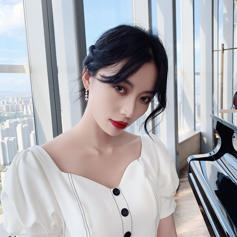 ファッションとハイレベルのクリスタルジルコンイヤリングパーテ - Women'S Fashion Gifts のレビューと価格