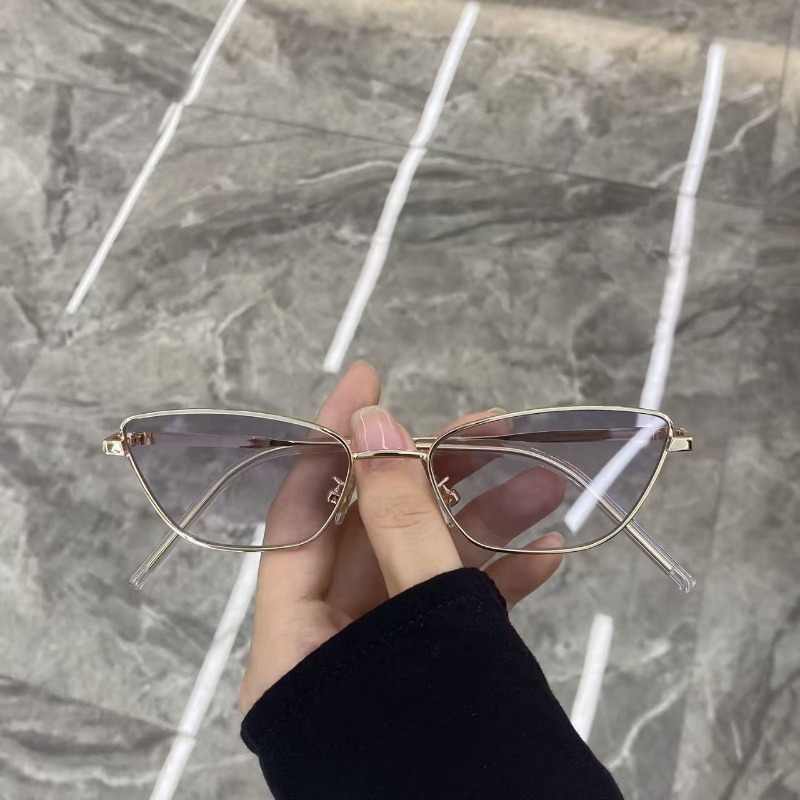 ファッショナブルな菱形メタルサングラス（女性用）、ストリート - Women'S Fashion Eyewear のレビューと価格