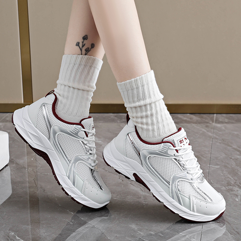 ファッションデザイナープラットフォームスニーカー女性通気性メ - Women'S Fashion Tennis Shoes のレビューと価格