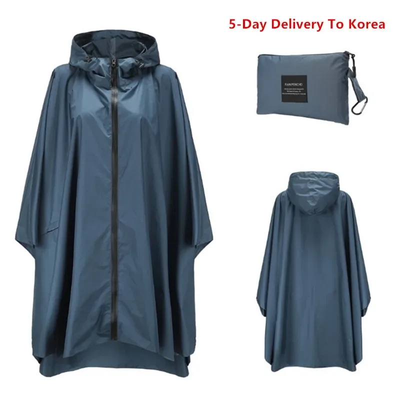 男性と女性のための防水ナイロンレインコート,大人のオートバイ - Women'S Fashion Rain Jacket のレビューと価格