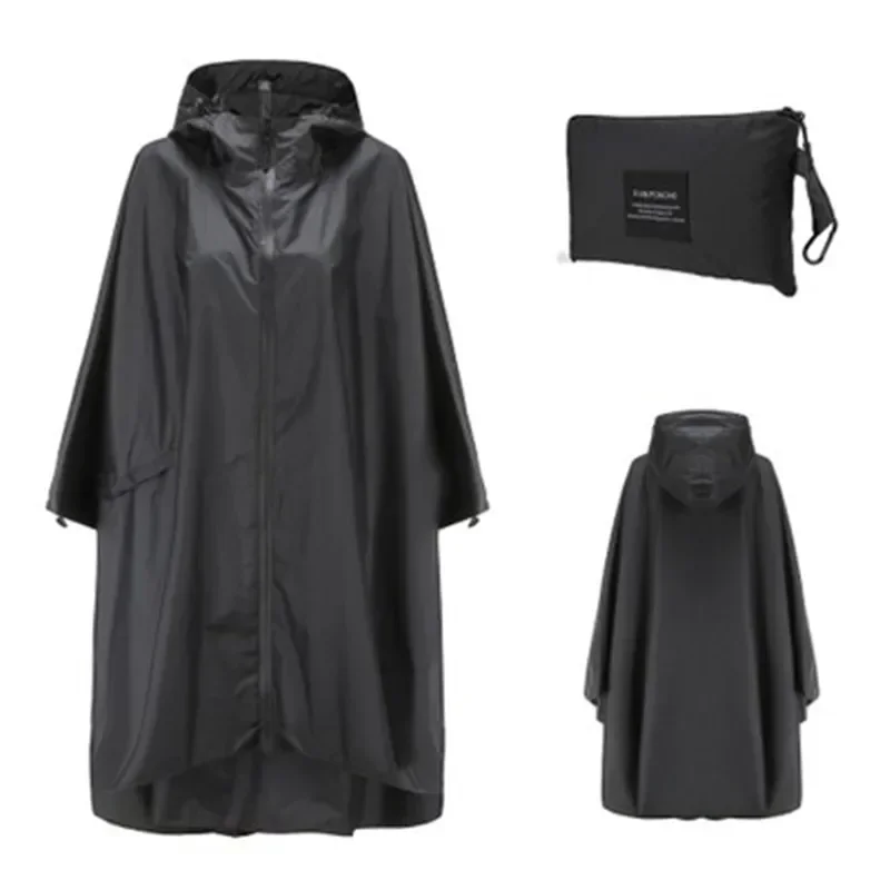 男性と女性のための防水ナイロンレインコート,大人のオートバイ - Women'S Fashion Rain Jacket のレビューと価格
