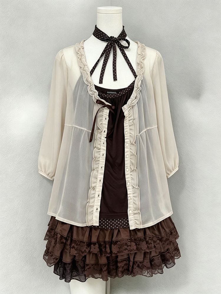 ヴィンテージ和風セット レディース 水玉模様ネックストラップ - Ruched Dress Mini のレビューと価格