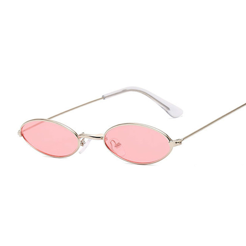 女性のためのヴィンテージメタルサングラス,レトロな小さな楕円 - Women'S Fashion Eyewear のレビューと価格