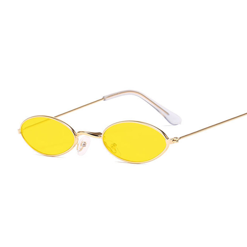 女性のためのヴィンテージメタルサングラス,レトロな小さな楕円 - Women'S Fashion Eyewear のレビューと価格