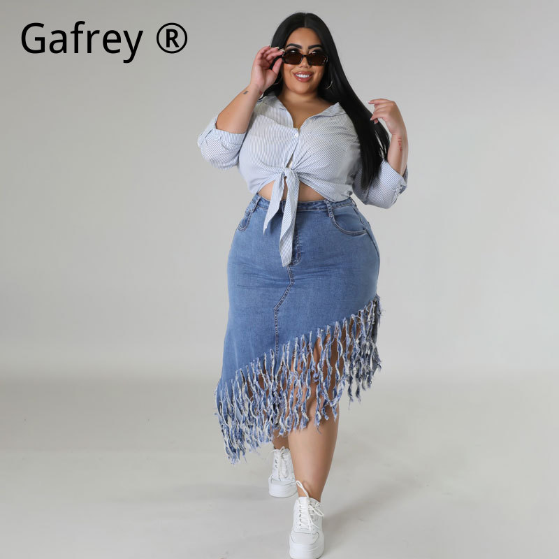 女性用プラスサイズ 1XL 2XL 3XL 春新作 デニムス - Women Fashion Jeans のレビューと価格