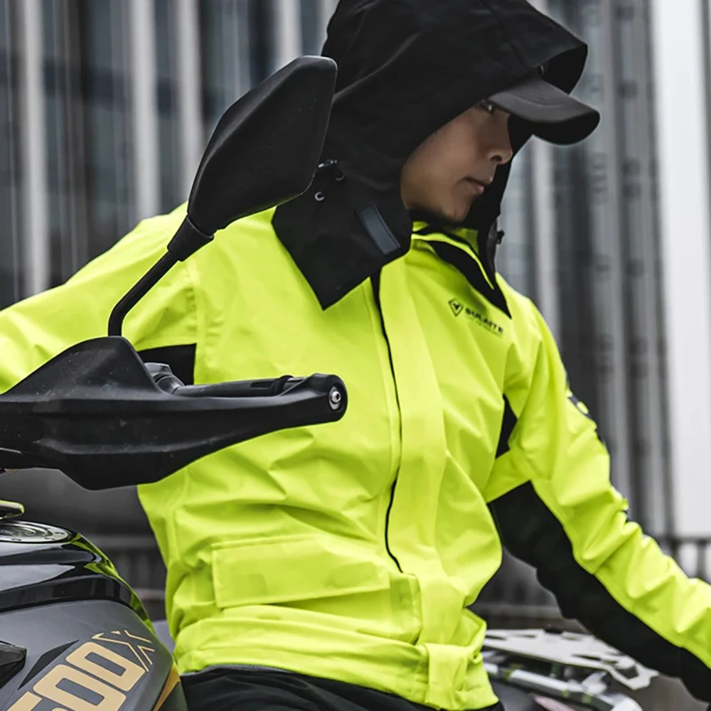 男性と女性のためのオートバイのレインコート,ライダースーツ, - Women'S Fashion Rain Jacket のレビューと価格