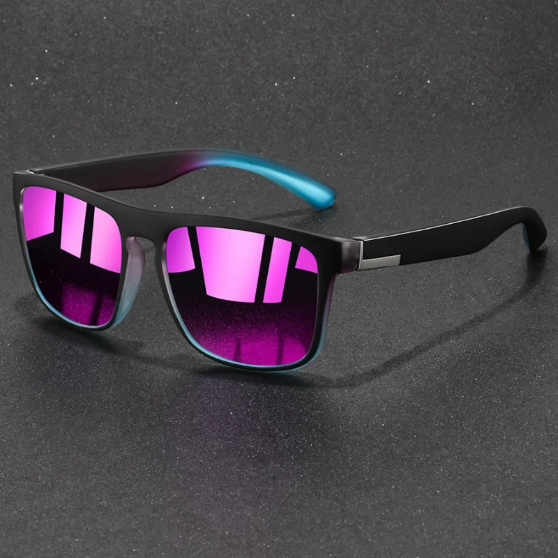 ファッションヴィンテージスクエアスポーツサングラス男性女性釣 - Women'S Fashion Eyewear のレビューと価格