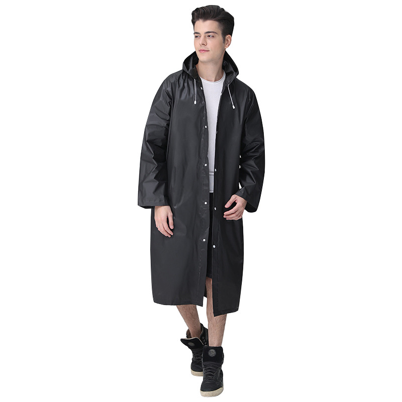 ファッションアウトドアメンズ厚手レインコート釣り用携帯特大サ - Women'S Fashion Rain Jacket のレビューと価格